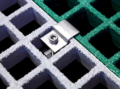 Durable C Clips – Stainless Steel Fixings for Grating Panels in Multiple Sizes