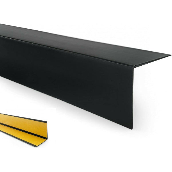 1m PVC Corner Trim with Self-Adhesive Backing – 90° Edge Guard for Walls & Surfaces