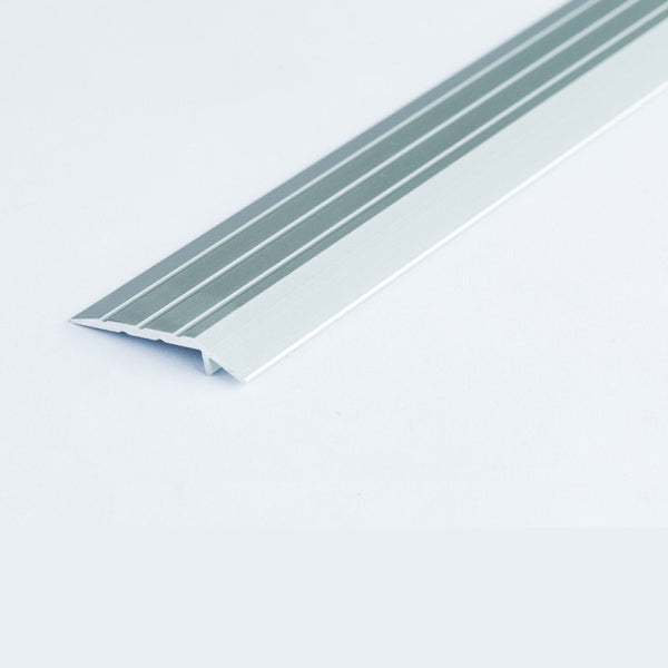 1m Anodised Aluminium Ramp Threshold Trim – Floor Transition Edge Strip for Uneven Levels