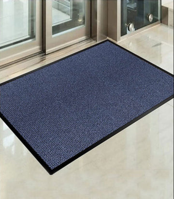 Heavy Duty Blue Industrial Floor Mat for Indoor & Outdoor Use