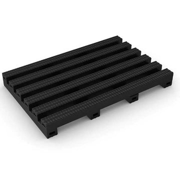 Durable Black Anti Slip Matting for Walkways and Light Duty Workspaces