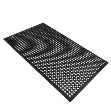 Durable Anti Slip Rubber Comfort Mat with Honeycomb Design