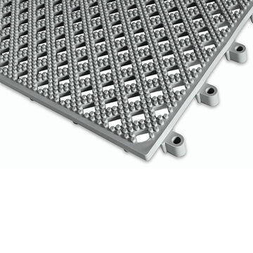 Interlocking Anti Slip PVC Floor Tiles with Drainage and Comfort Grip