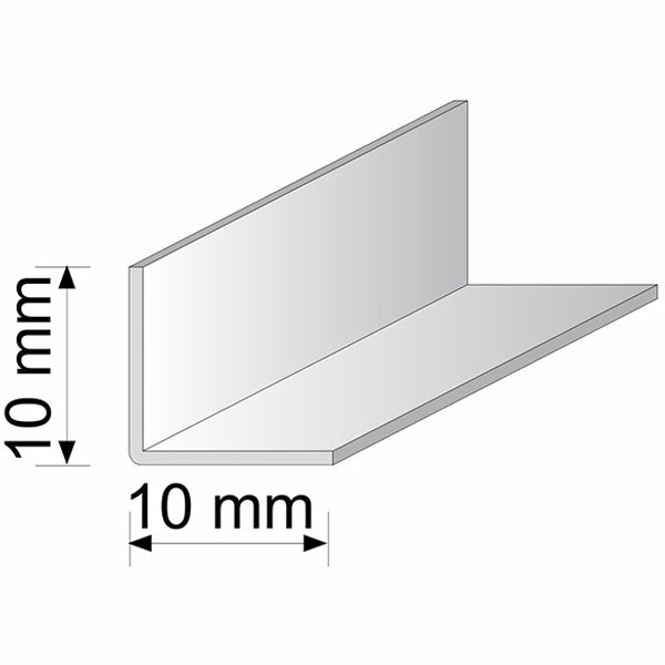 2.9m PVC Corner Trim – White 90° Edge Protector for Interior & Exterior Finishing