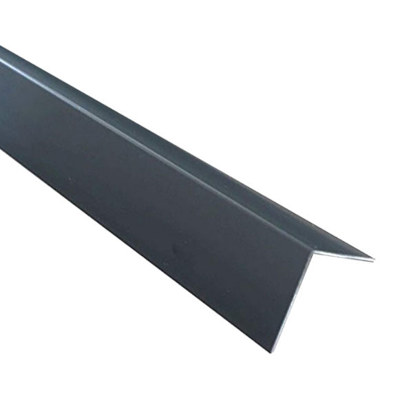 Anthracite PVC 90° Angle Profile – Edge Protector for Walls, Panels & Furniture