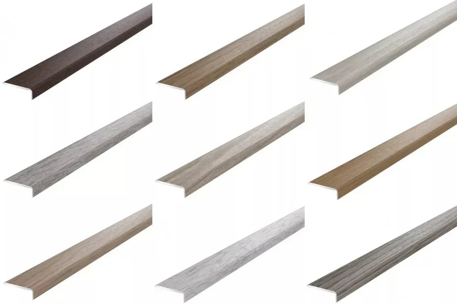 25mm x 10mm Self-Adhesive Edge Strip – Wood Effect & Anodised Floor Trim – 1m & 2m Lengths