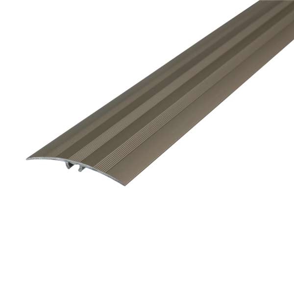 47mm Aluminium Floor Transition Trim – Self Adhesive Threshold Strip for Carpet & Hard Flooring