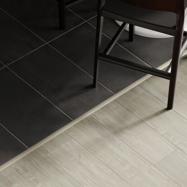 47mm Aluminium Floor Transition Trim – Self Adhesive Threshold Strip for Carpet & Hard Flooring