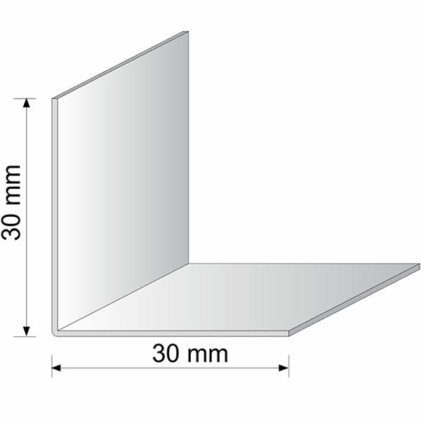 2.9m PVC Corner Trim – Black 90° Angle Edge Protector for Indoor & Outdoor Surfaces