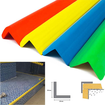 PVC Corner Edge Trim 20 x 20mm – 90° Dual Sided Wall and Panel Protector