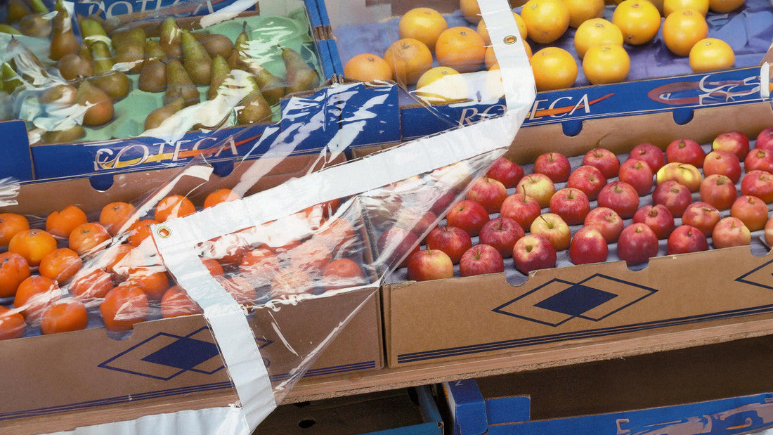 Transparent 310gsm PVC Tarpaulin – Clear Vinyl Waterproof Cover