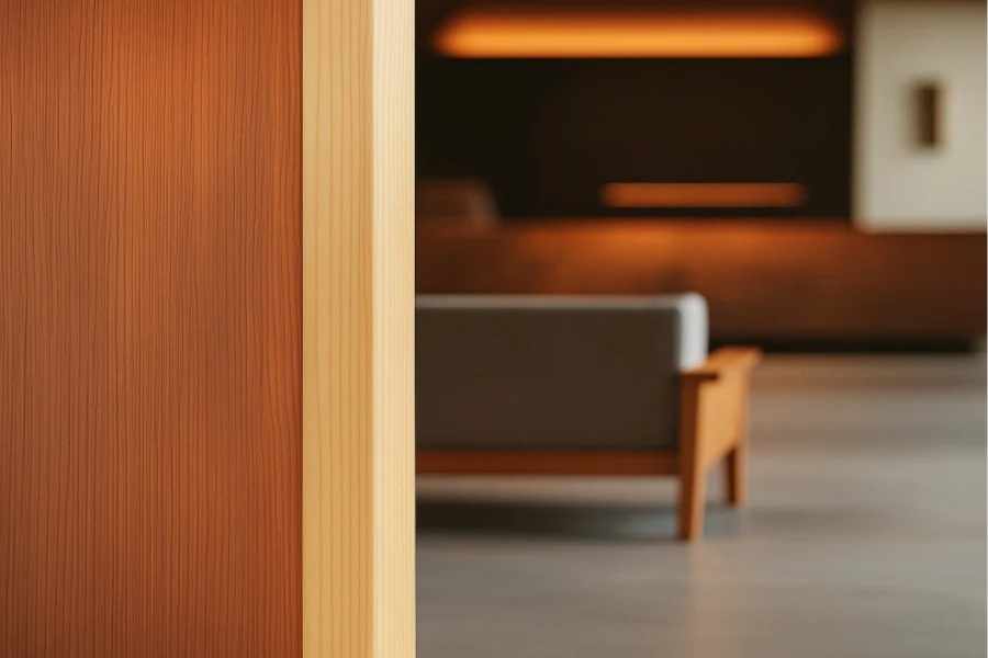 Natural Pine 90° Corner Trim – 1m & 2.4m Internal and External Edge Moulding in Multiple Sizes