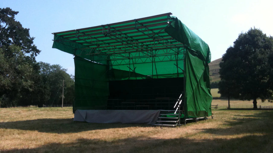 Waterproof Green Mono Tarpaulin 170gsm – Heavy Duty Cover