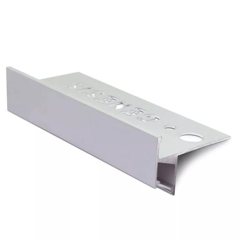 Tile-In Aluminium Stair Edge Trim – Vision Step Profile with Integrated LED Lighting