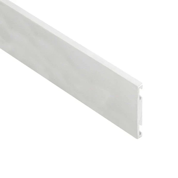 42mm Rakeback Aluminium Stair Edge Trim – Pre-Formed 83° Angle, 350mm Length (Glue Fix)
