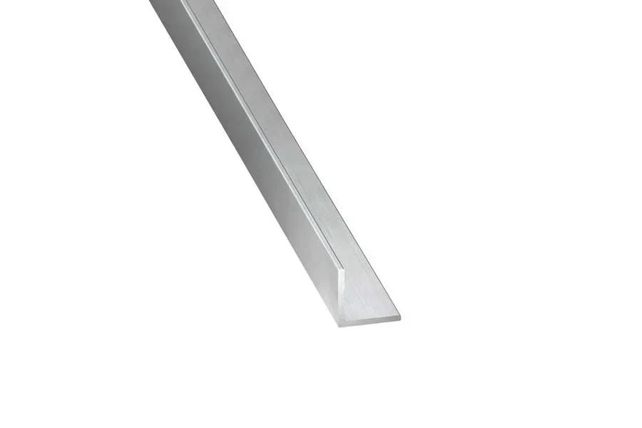 Natural Aluminium Equal & Unequal Corner Profile – 1 Metre Extruded Angle Trim