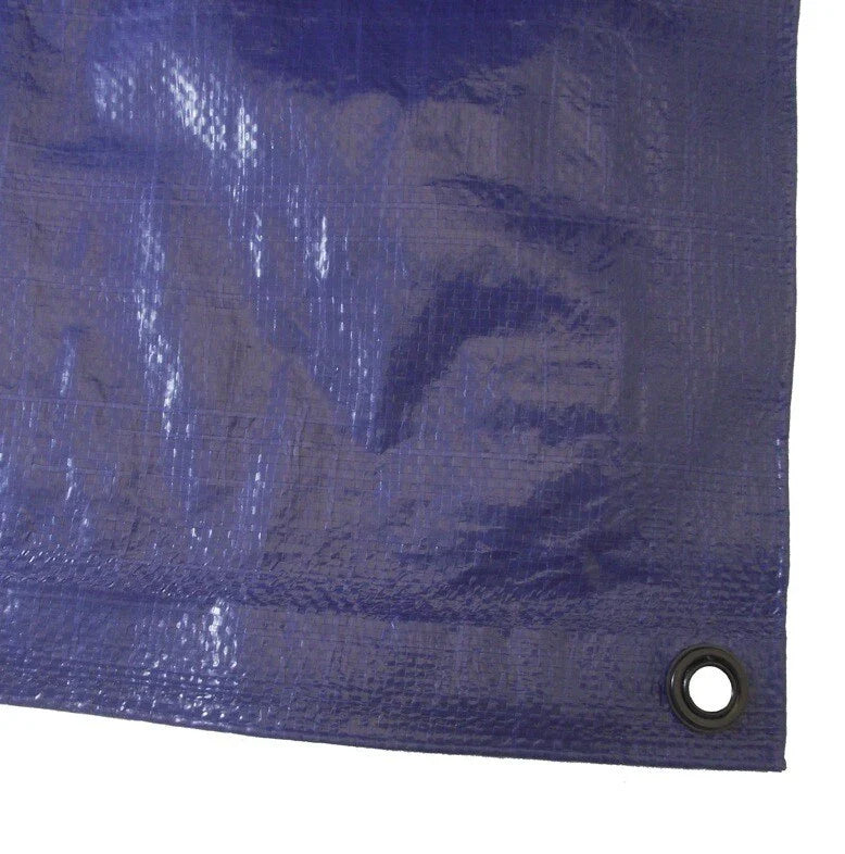 110GSM Heavy Duty Tarpaulin – Blue/Green, UV Protected