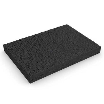 Loose Lay Anti Fatigue Slip Resistant Rubber Mat with Spark Protection - Black