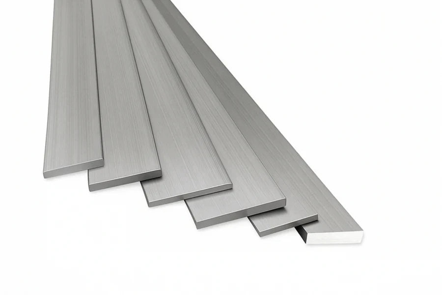 1m Stainless Steel Flat Bar – Durable Metal Strip for Construction, DIY & Fabrication