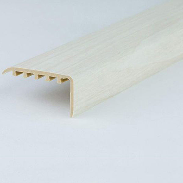 45 x 22mm UPVC Stair Nosing – Wood Effect Edge Trim for Step Protection – 0.9m Length