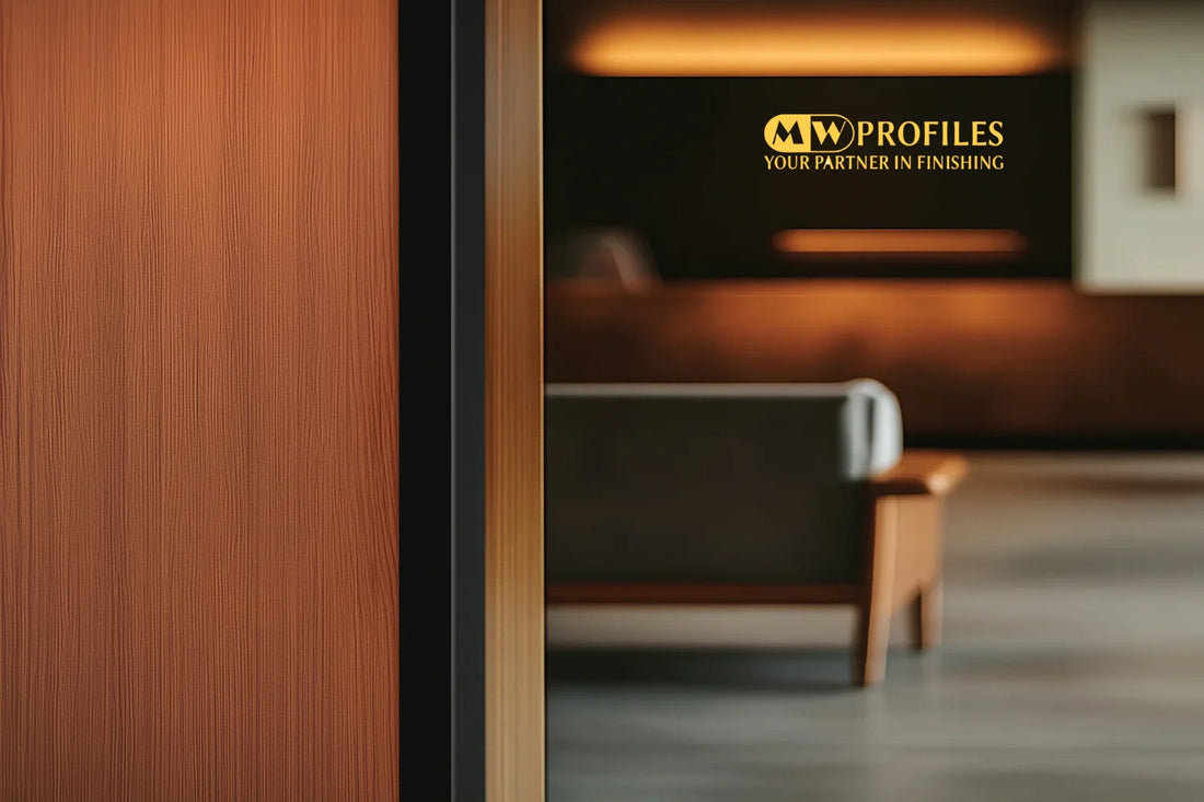 Black PVC Corner Angle Moulding – 90° Equal & Unequal Edge Protector Trim for Walls and Furniture