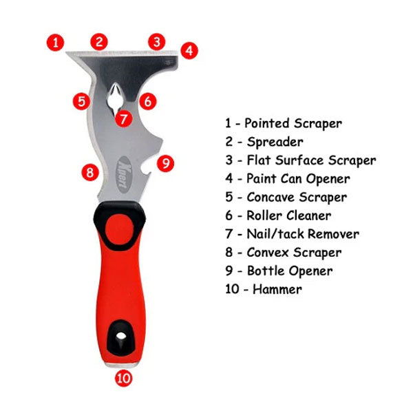Multi Function 10-in-1 Sharp Knife Tool